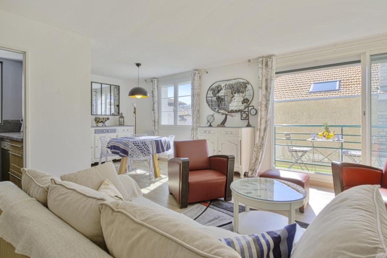 Appartement De La Grande Plage - Welkeys Biarritz Eksteriør billede